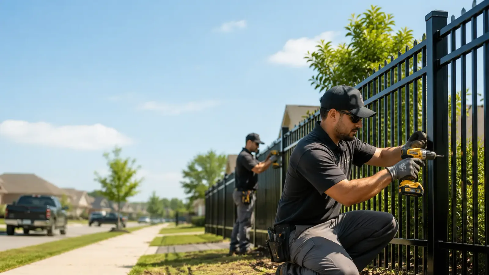 Metal Fence Installation in Olds, IA